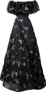 Bird Painted Gown 