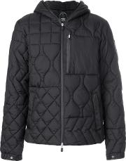 Christopher Raeburn Quilted Hooded Jacket Men Polyesterrecycled Polyester Xl, Black 