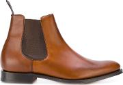 Church's Chelsea Boots Men Leather 9, Brown 