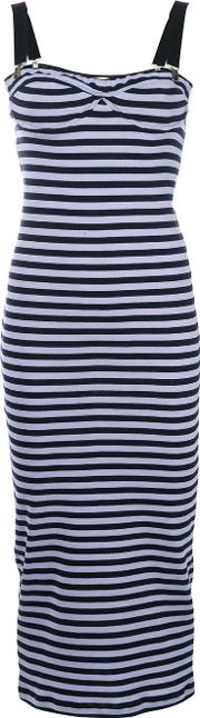 Fitted Striped Dress 