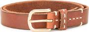 Classic Belt Women Leather 95, Brown