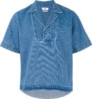 Acord Popover Shirt Men Cotton 50, Blue