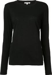 Long Sleeve T Shirt Women Cotton Xs, Black