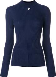 Courreges Fitted Knitted Top 