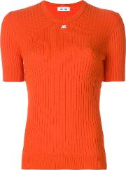 Courreges Rib Knit Top 