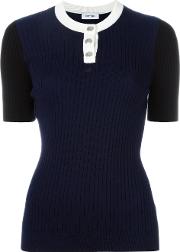 Henley T Shirt Women Cottoncashmere 1, Black