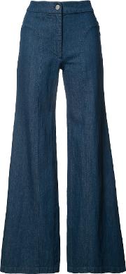 'philia' Trousers Women Cotton 6, Women's, Blue