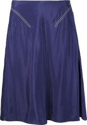'saxon' Skirt Women Cupro 8, Women's, Blue