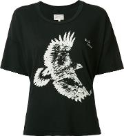 Currentelliott Bird Print T Shirt Women Cotton 0