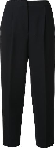 High Waisted Cropped Trousers 