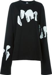 'tesla' Sweatshirt Women Cotton Xs, Black