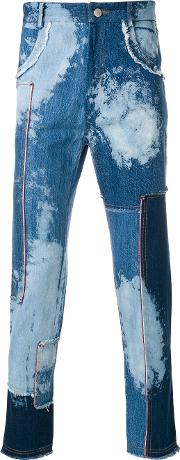 Distressed Slim Fit Jeans 