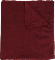 'toosh' Feutre Shawl Unisex Cashmere One Size, Red
