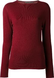 Cashmere Boyfriend Sweater Women Cashmere S, Red