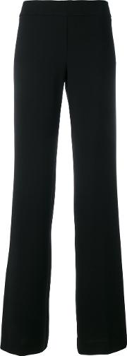 D.exterior Flared Trousers Women Polyesterspandexelastane 42, Blue 
