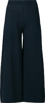 High Waist Cropped Trousers 