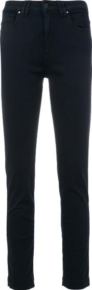 Mid Rise Skinny Trousers 