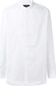 'stizzy' Long Sleeved Shirt Men Cotton 48, White