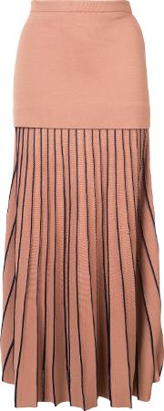 Pleated Maxi Skirt 