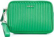 Quilted Clutch Women Calf Leather One Size, Women's, Green