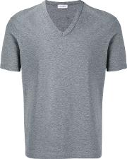 Classic T Shirt Men Cottonspandexelastane 4, Grey