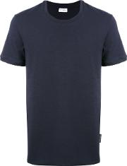 Classic T Shirt Men Cottonspandexelastane Xl, Blue