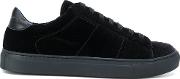 Dondup Low Top Sneakers Women Leathervelvetrubber 38, Black 