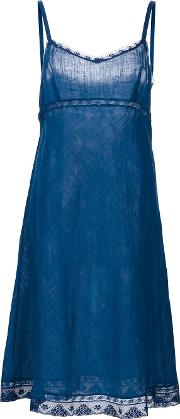 'kymber' Slip Dress Women Organic Cotton 2, Blue