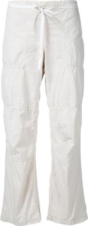 Slim Fit 'barney' Trousers Women Cotton 4, Women's, White