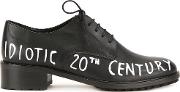 Other 'idiotic 20th Century' Lace Up Shoes Women Leather 36, Black