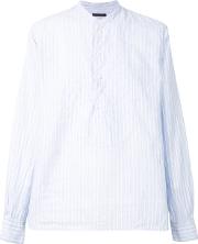 Round Neck Striped Shirt 