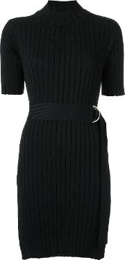 Knit Dress Women Polyamideviscose M, Black