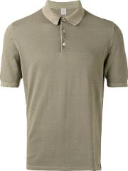 Classic Polo Shirt Men Cotton M, Green