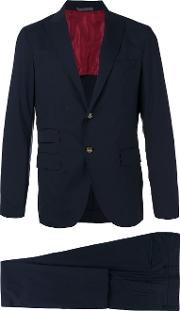 Formal Suit Men Silkspandexelastanecuprovirgin Wool 48, Blue
