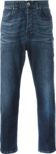 Tapered Cropped Jeans Men Cottonspandexelastane 30