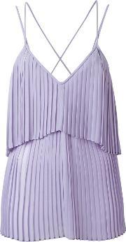 pleated detail top