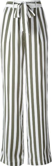 Stripe High Waist Trousers 
