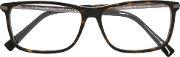 Square Frame Glasses Men Acetatemetal 57, Brown