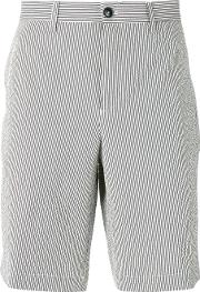 Striped Chino Shorts Men Cottonspandexelastane 46, White