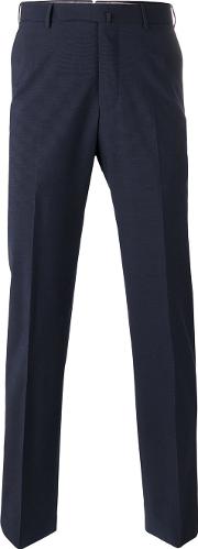 Tailored Trousers Men Cottonwoolviscose 54, Blue