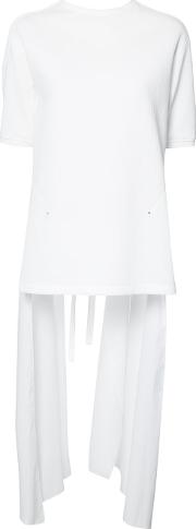 Classic T Shirt Women Cottonnylonpolyamidespandexelastane 38, White