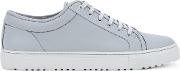 . Microchip Sneakers Unisex Calf Leathernubuck Leatherrubber 39, Grey