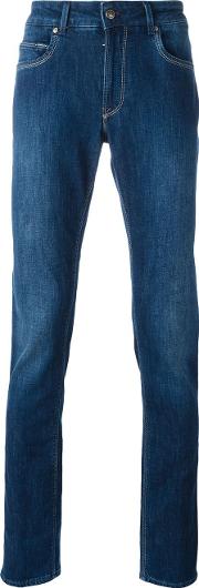 Slim Fit Jeans Men Cottonspandexelastane 36, Blue