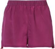 Figue Cassia Shorts Women Silk S, Pinkpurple 