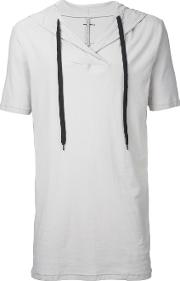 Lacunae Hooded T Shirt Unisex Cotton 4, Grey