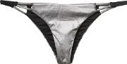 Triangle String Bikini Bottoms Women Polyamidespandexelastane L, Grey