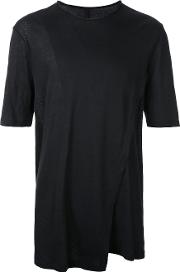 Forme D'expression Layered T Shirt Men Cottonlinenflax L, Black 