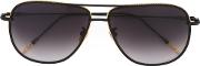 Magnificient Sunglasses Unisex Titanium One Size, Black