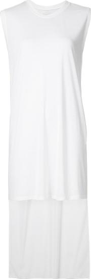 Gareth Pugh Asymmetric Long Vest Women Polyestermodal 40, White 