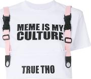 Meme Cropped T Shirt 
